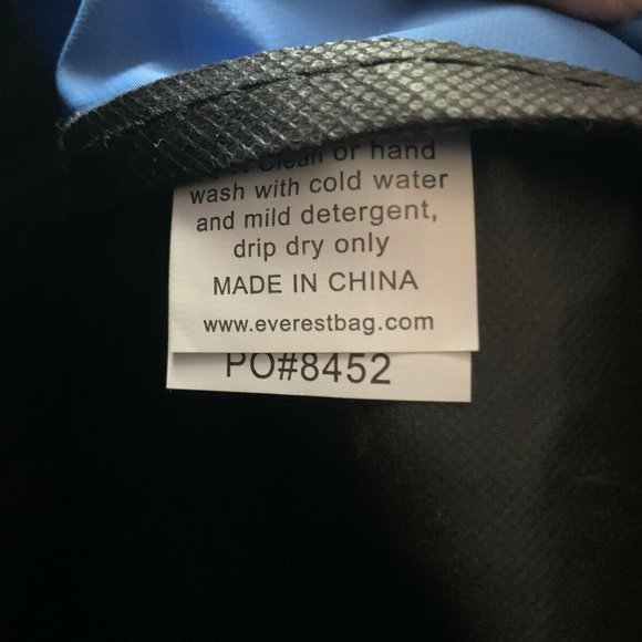 Everest Backpack Front & Side Pockets Royal Blue Black + school supplies 🆕NEW! - Picture 10 of 12